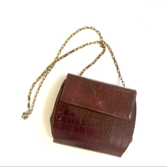 Vintage Handbags - Structured Crossbody Bag